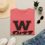 W Rizz Graphic Tee — Bold Varsity Lettering Shirt