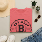 Brainrot University Logo T-Shirt — Vintage Collegiate Graphic Tee