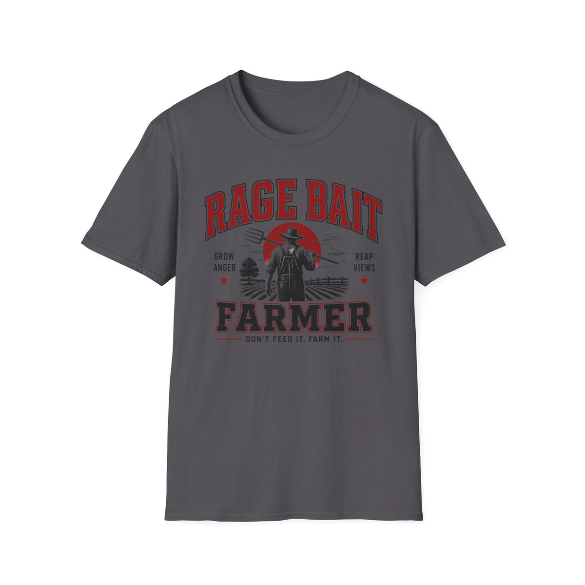 Rage Bait Farmer Graphic T‑Shirt