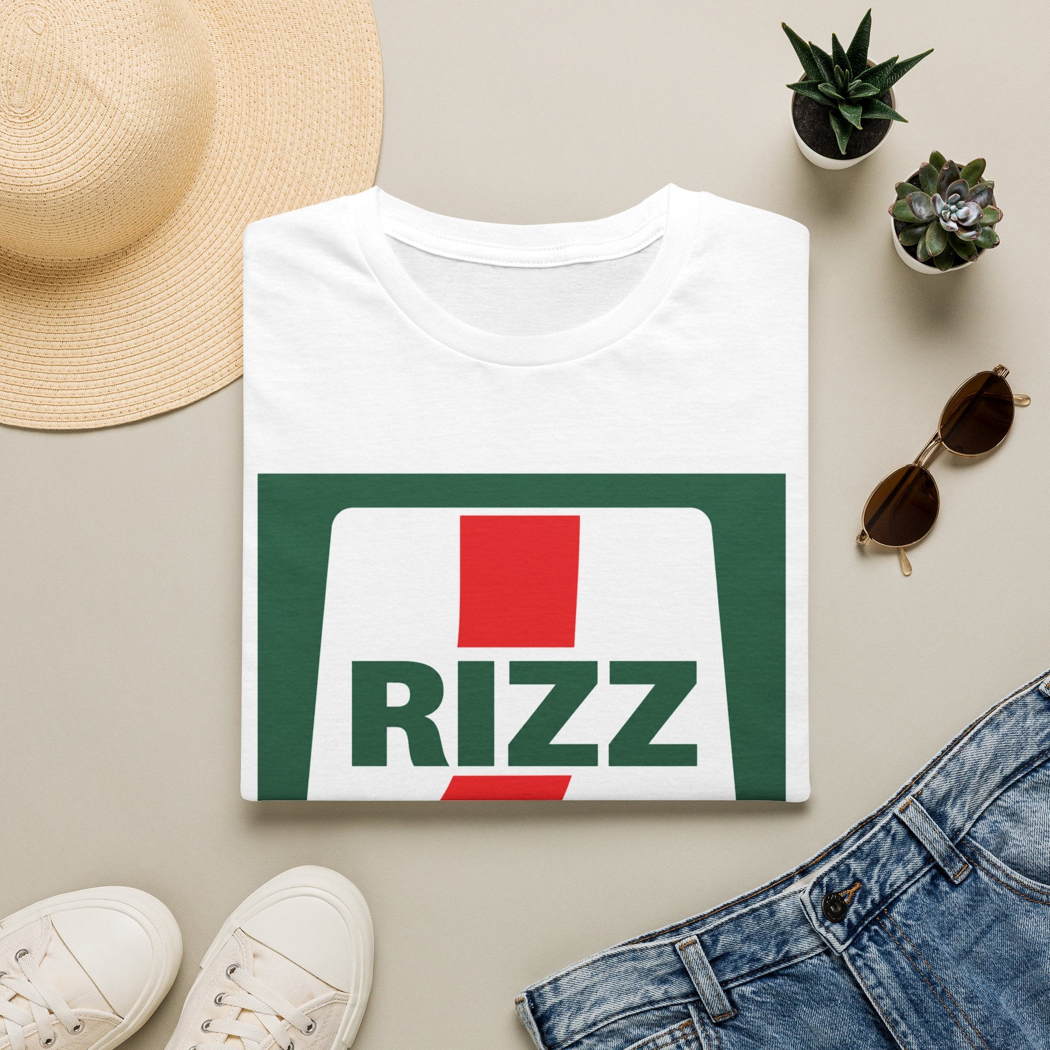 L RIZZ Retro Logo T-Shirt — Vintage-Inspired Streetwear Tee