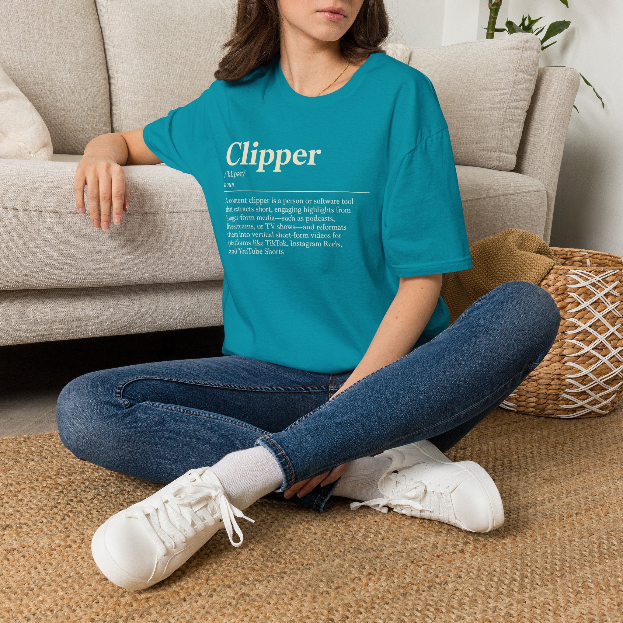 Clipper Definition T-Shirt — Content Creator Dictionary Tee