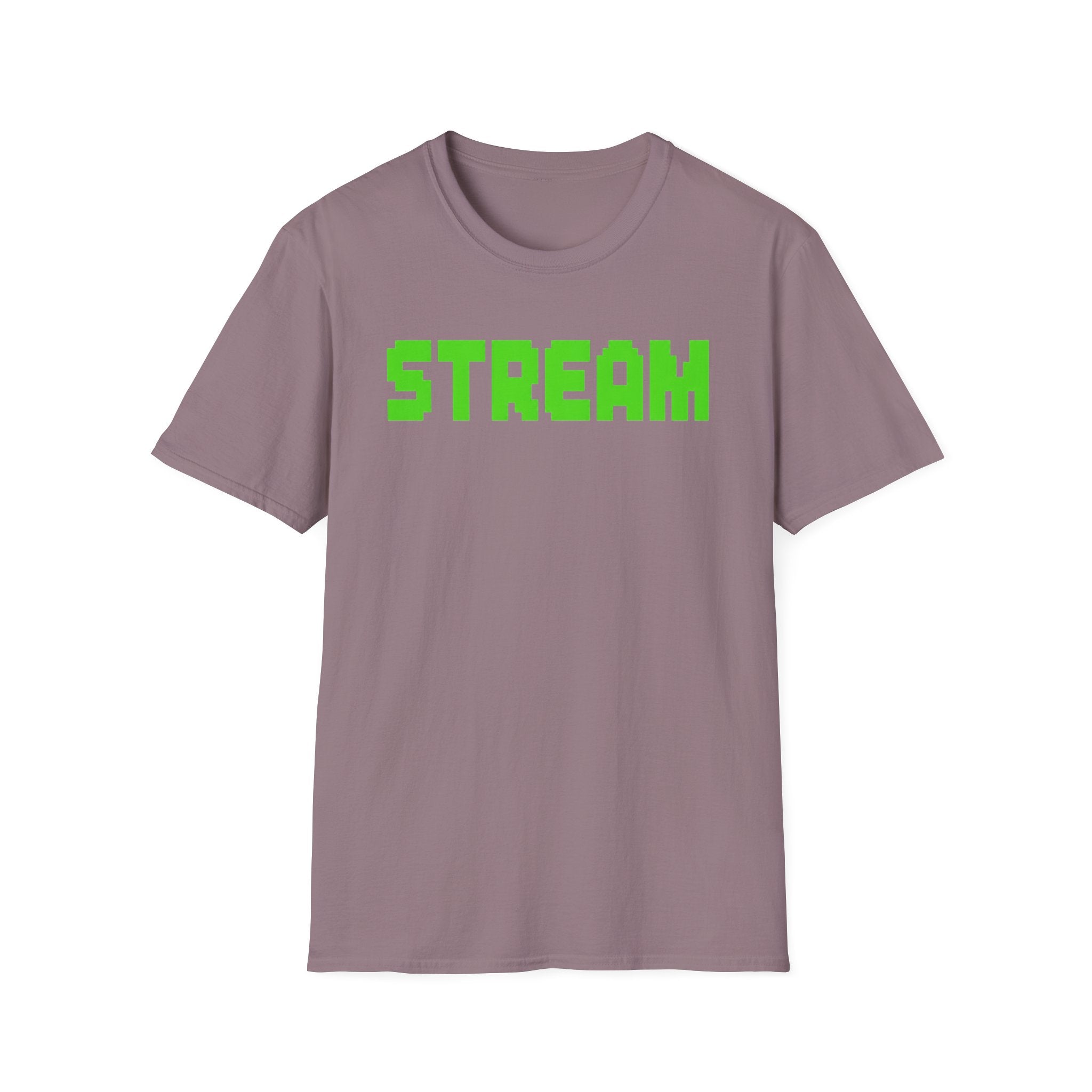 STREAM Graphic T-Shirt — Neon Pixel Gamer Tee