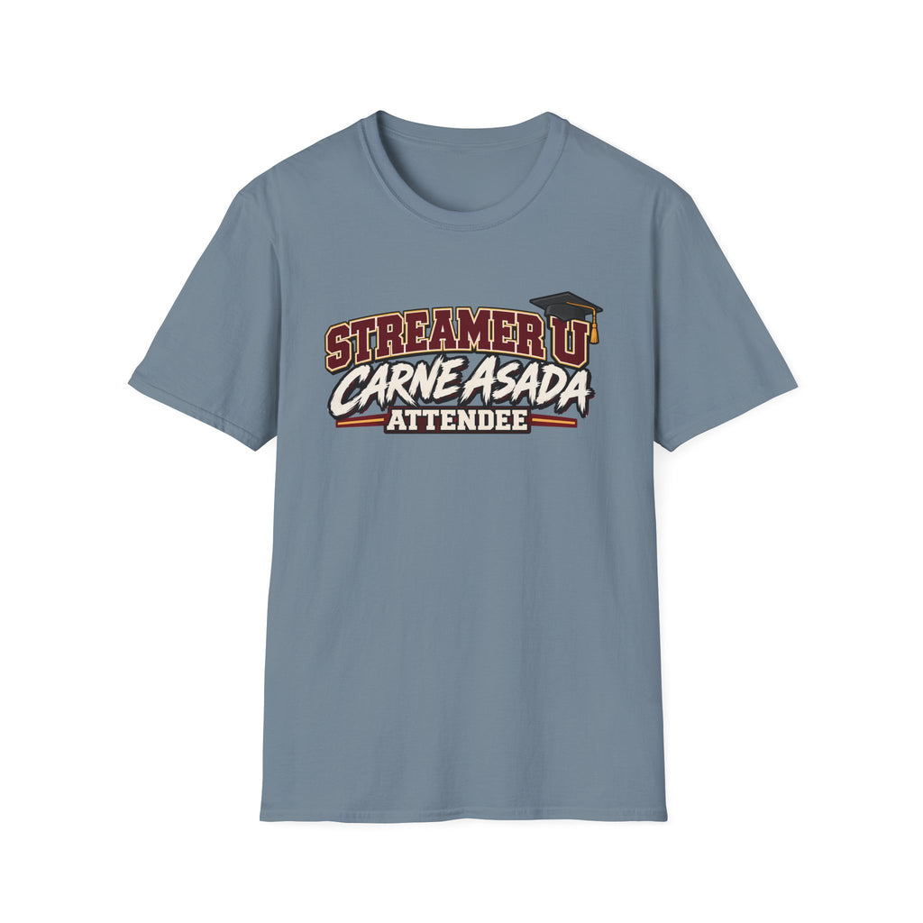 Streamer U Carne Asada Attendee T‑Shirt