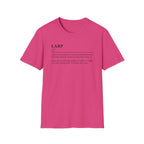 LARP Definition T-Shirt — Minimalist Dictionary Tee for Larpers & Cosplayers