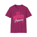 Mogger Princess T‑Shirt — Pink Crown Graphic Tee