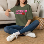 No Free Cakepops T‑Shirt — Funny Dessert Lover Graphic Tee