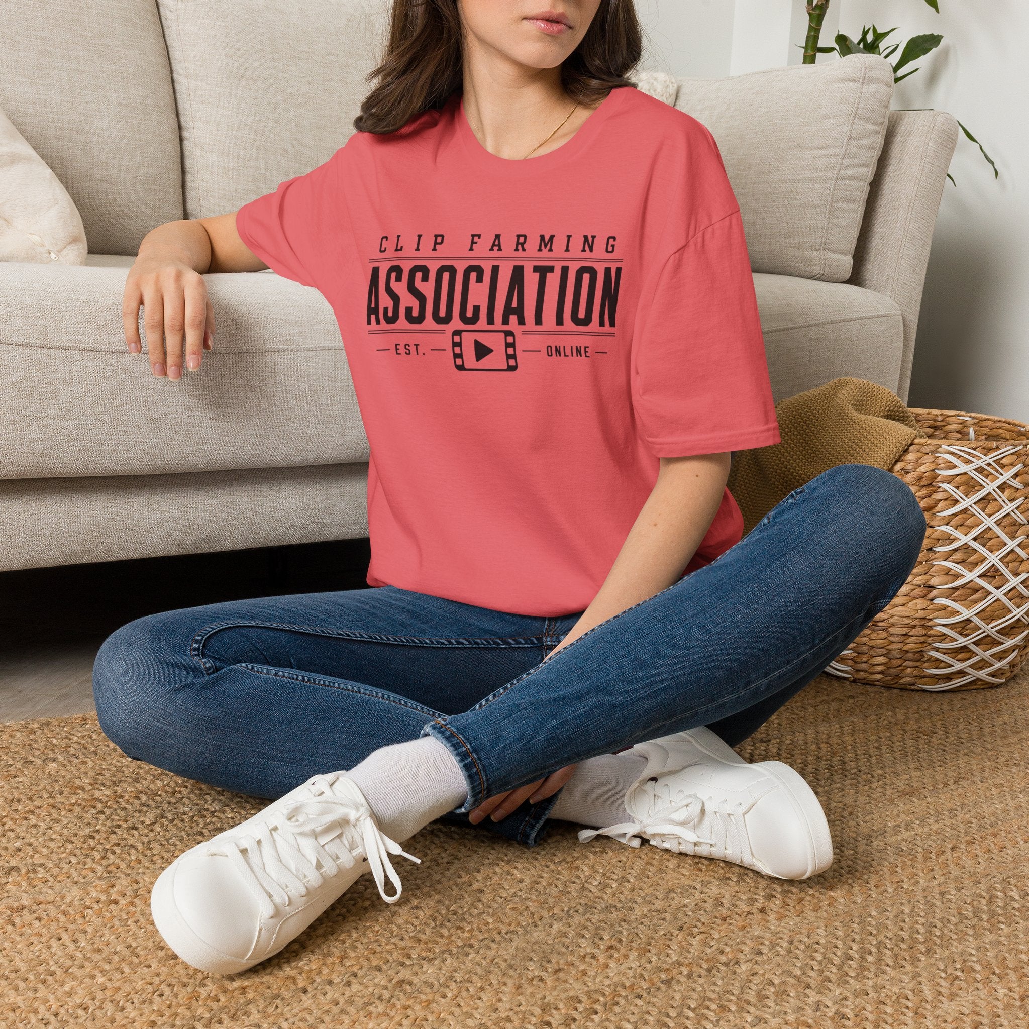 Clip Farming Association T-Shirt — Est. Online Video Creator Tee