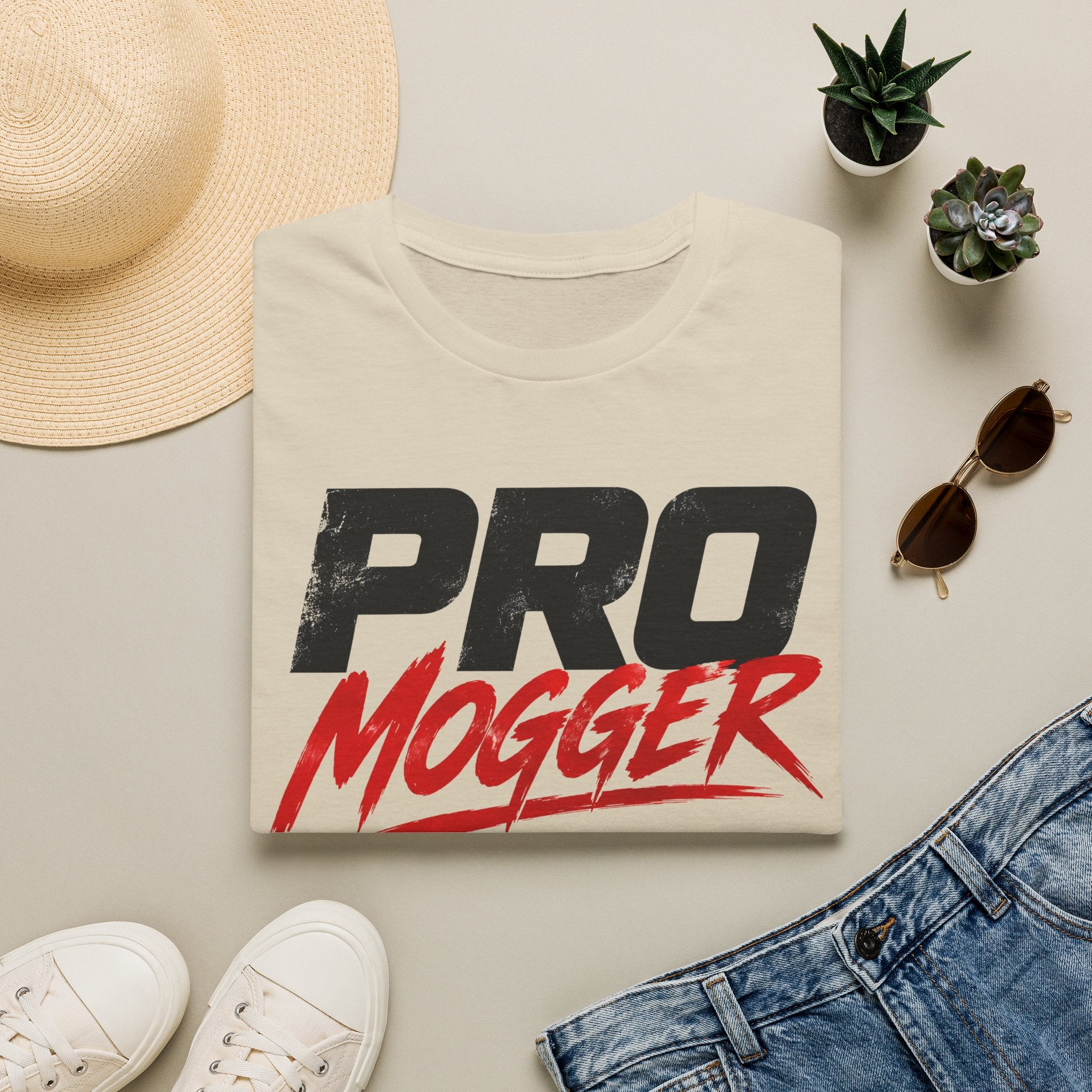 Pro Mogger T‑Shirt — Retro Racing Style Graphic Tee