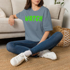 WATCH Graphic T-Shirt — Retro Pixel Green Statement Tee
