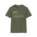 Paro Definition T-Shirt — Casual Slang Dictionary Tee