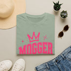 Mogger Princess T‑Shirt — Pink Crown Graphic Tee