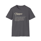 Clipper Definition T-Shirt — Content Creator Dictionary Tee