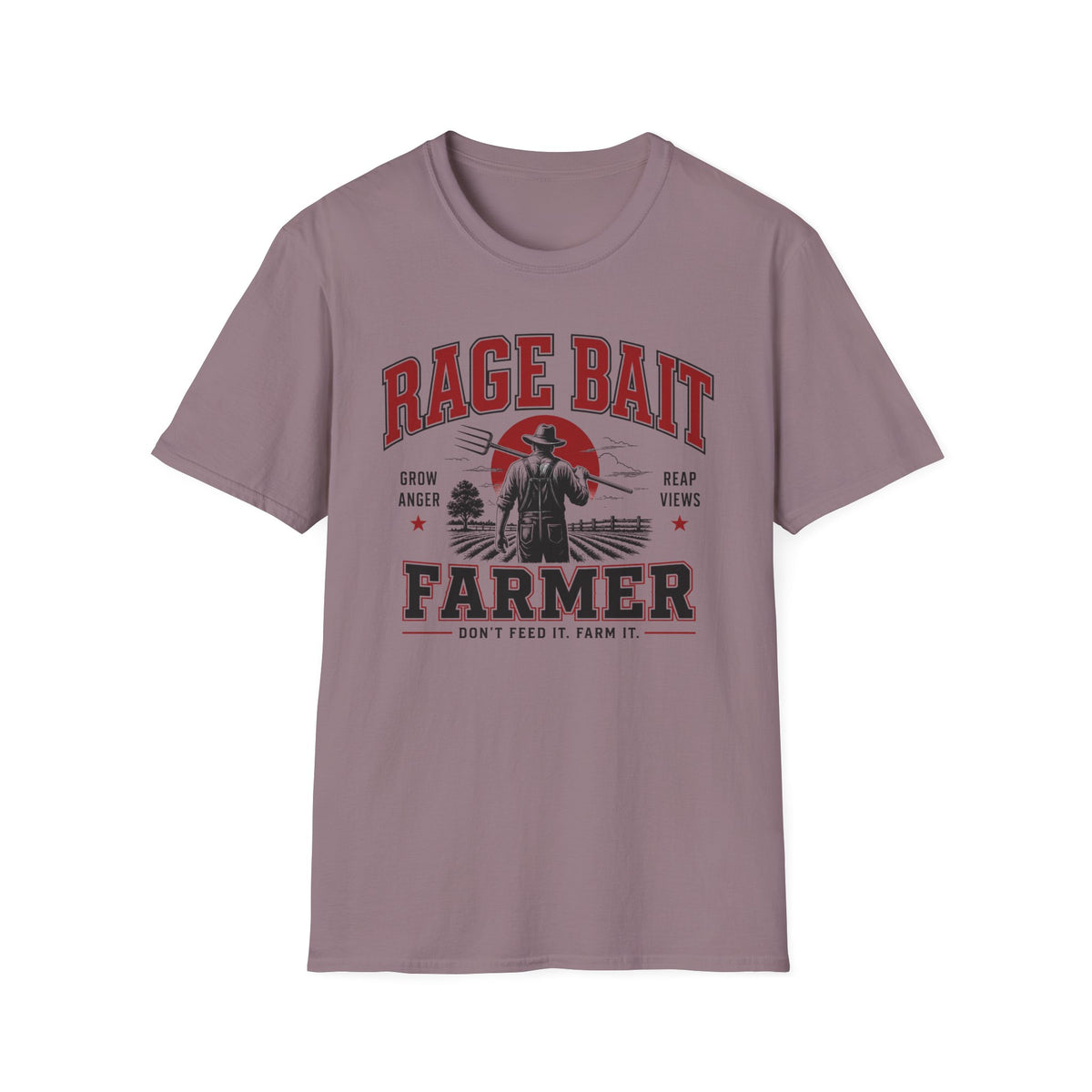 Rage Bait Farmer Graphic T‑Shirt