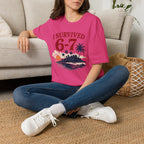 I Survived 6-7 T-Shirt — Retro Island Vacation Survivor Tee