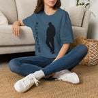 Silhouette Graphic T-Shirt — 'SILHOUETTE' Minimal Urban Streetwear