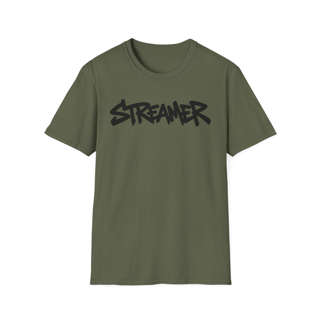 Streamer T-Shirt — Graffiti Logo