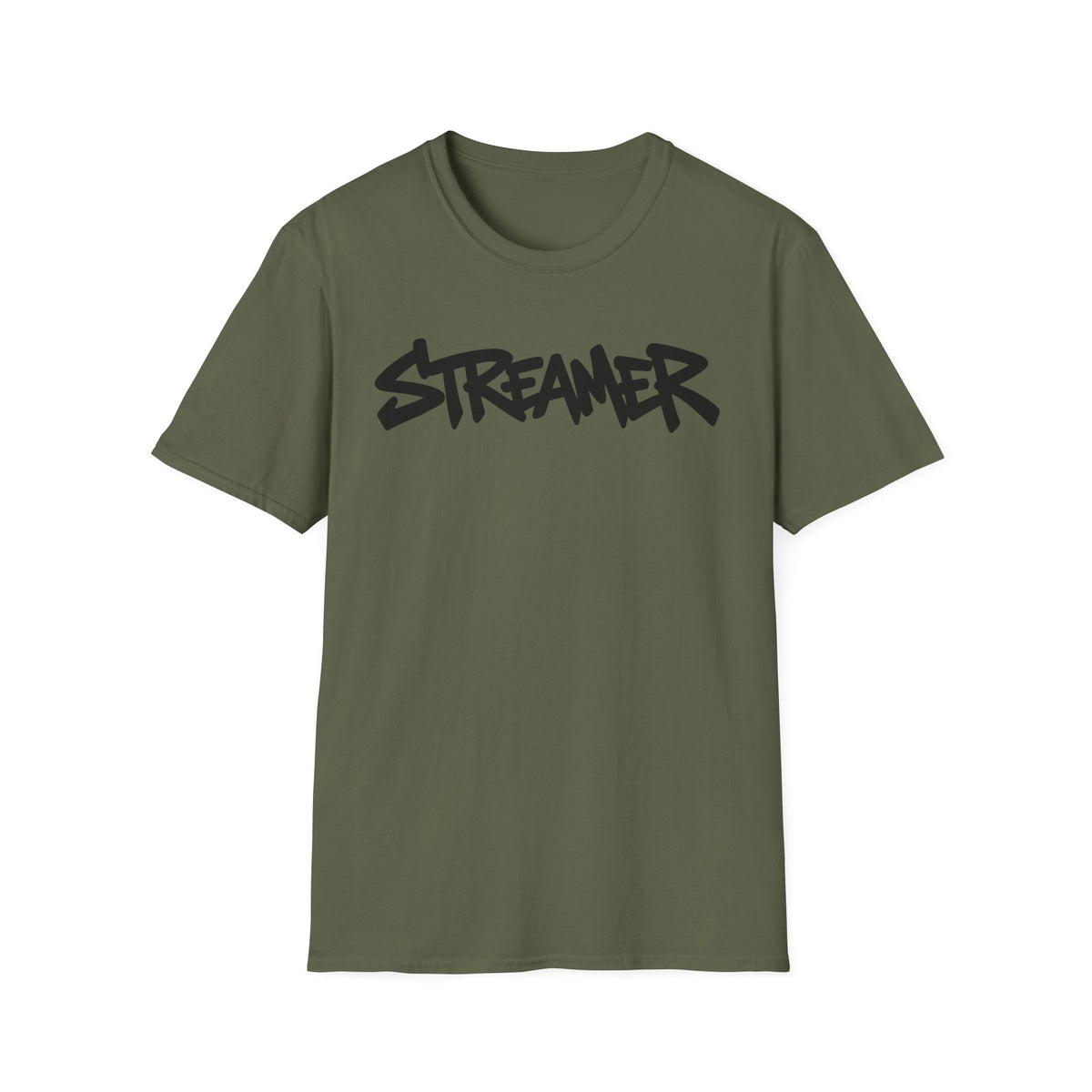 Streamer T-Shirt — Graffiti Logo