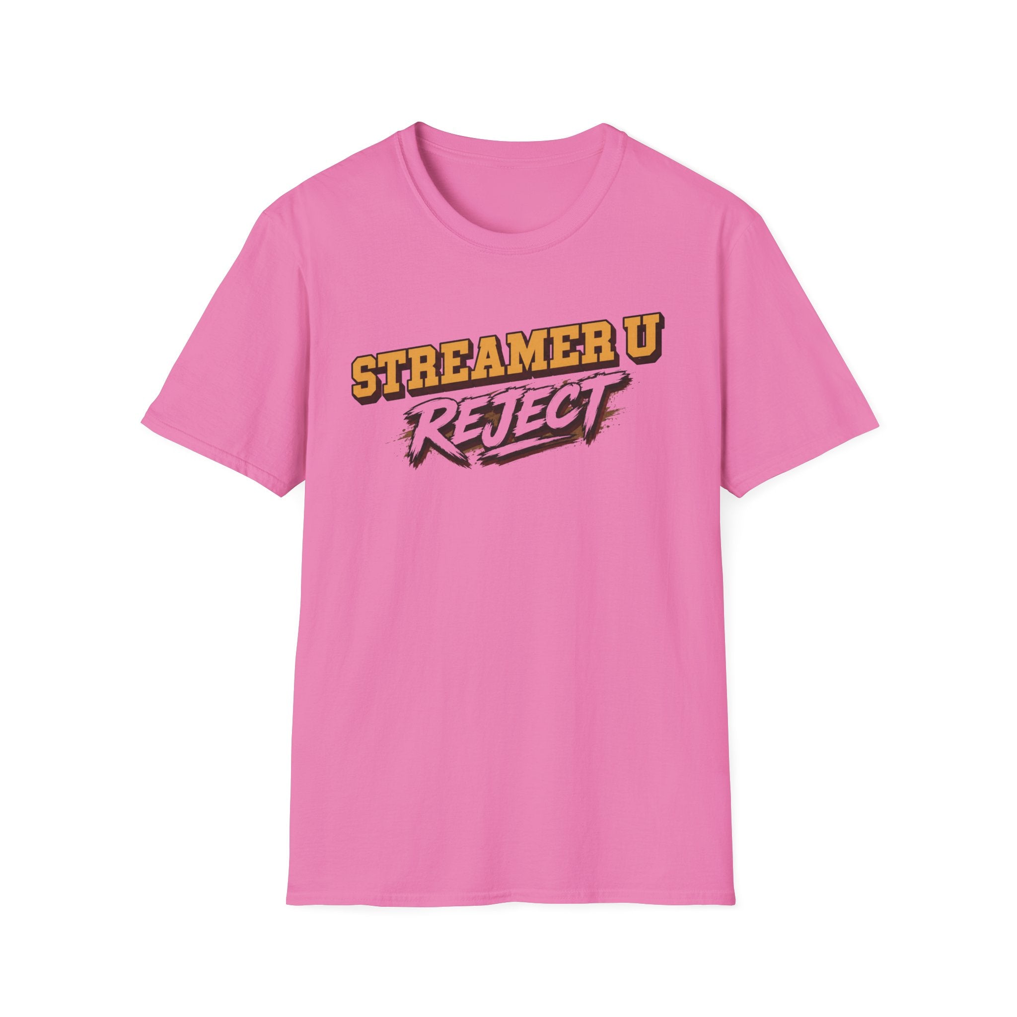Streamer U Reject T-Shirt — Edgy Gamer Graphic Tee for Streamers & Fans