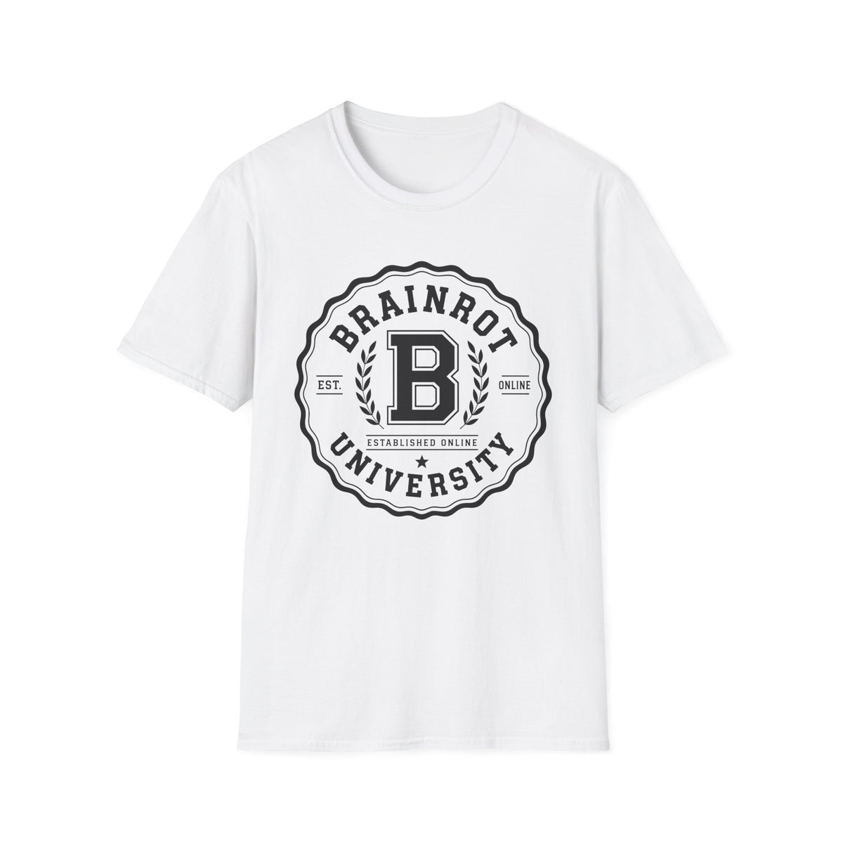 Brainrot University Logo T-Shirt