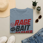 Rage Bait Farmer T-Shirt — Funny Meme Political Humor Tee