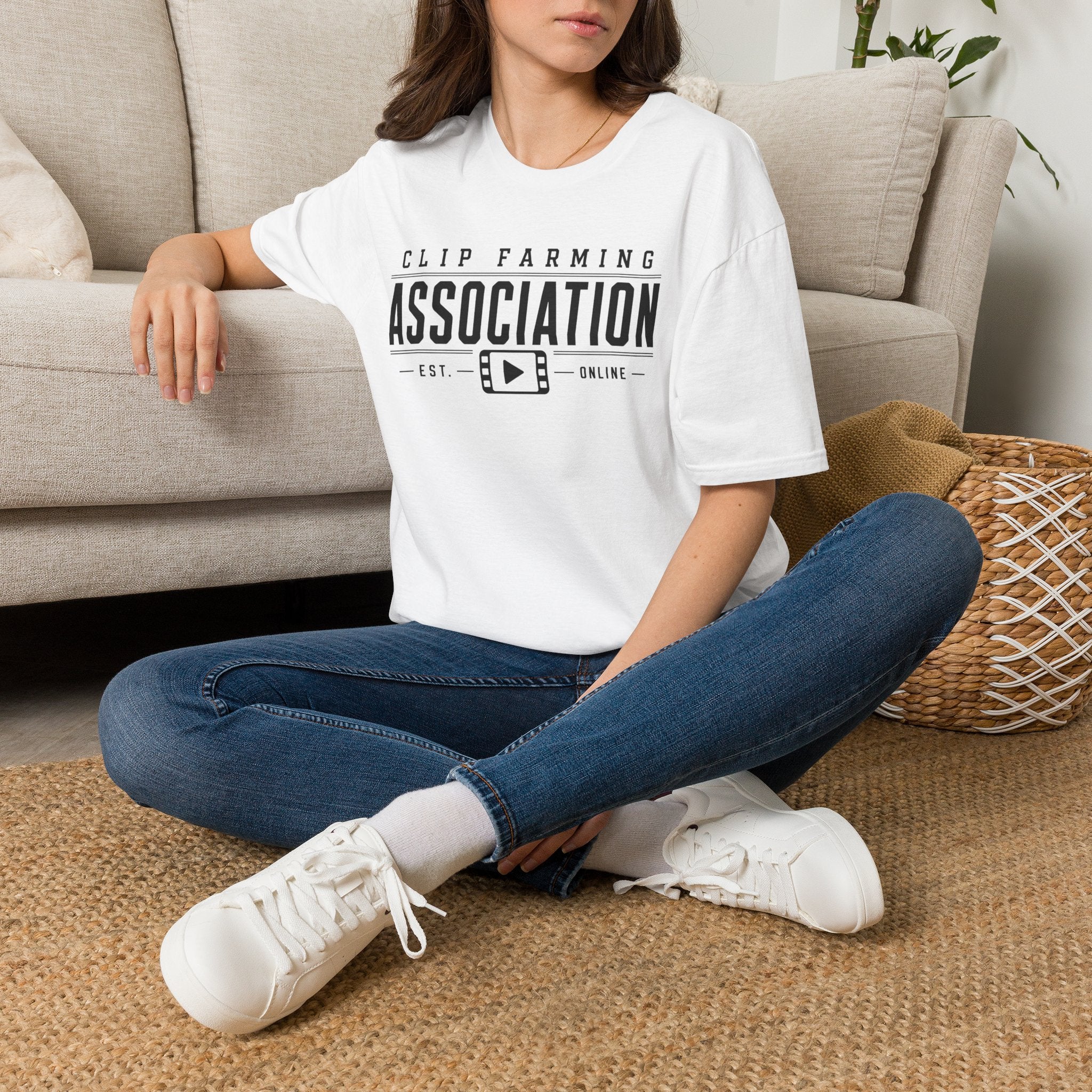 Clip Farming Association T-Shirt — Est. Online Video Creator Tee