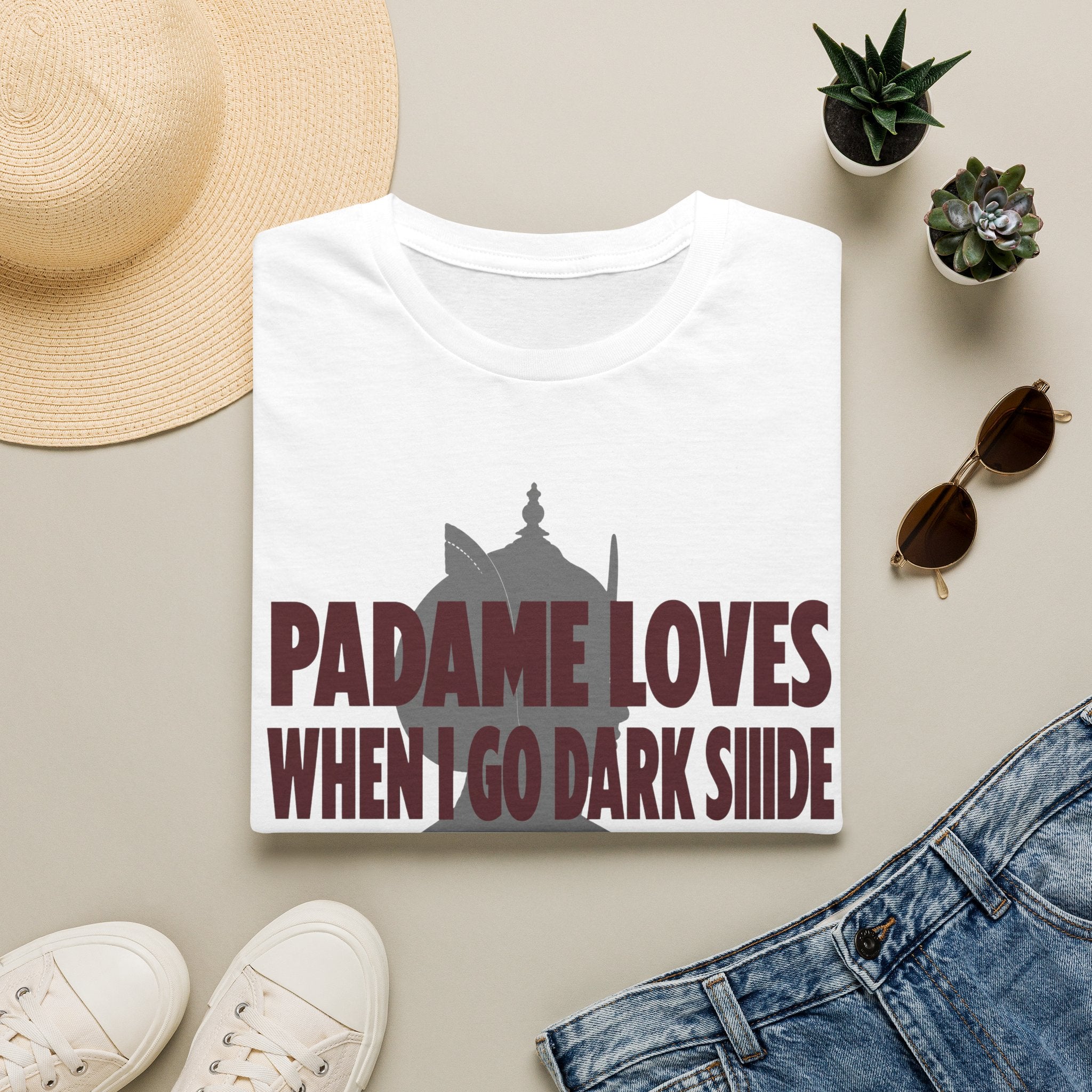 T-Shirt — "Padme Loves When I Go Dark Side" Parody Graphic Tee
