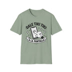 T-Shirt — 'Dale Tiki Tiki! A La Pantalla' Funny Spanish Phone-Press Graphic Tee