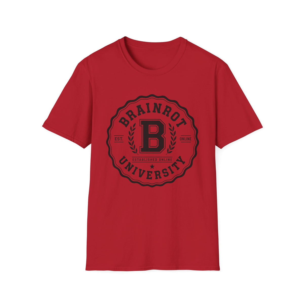 Brainrot University Logo T-Shirt