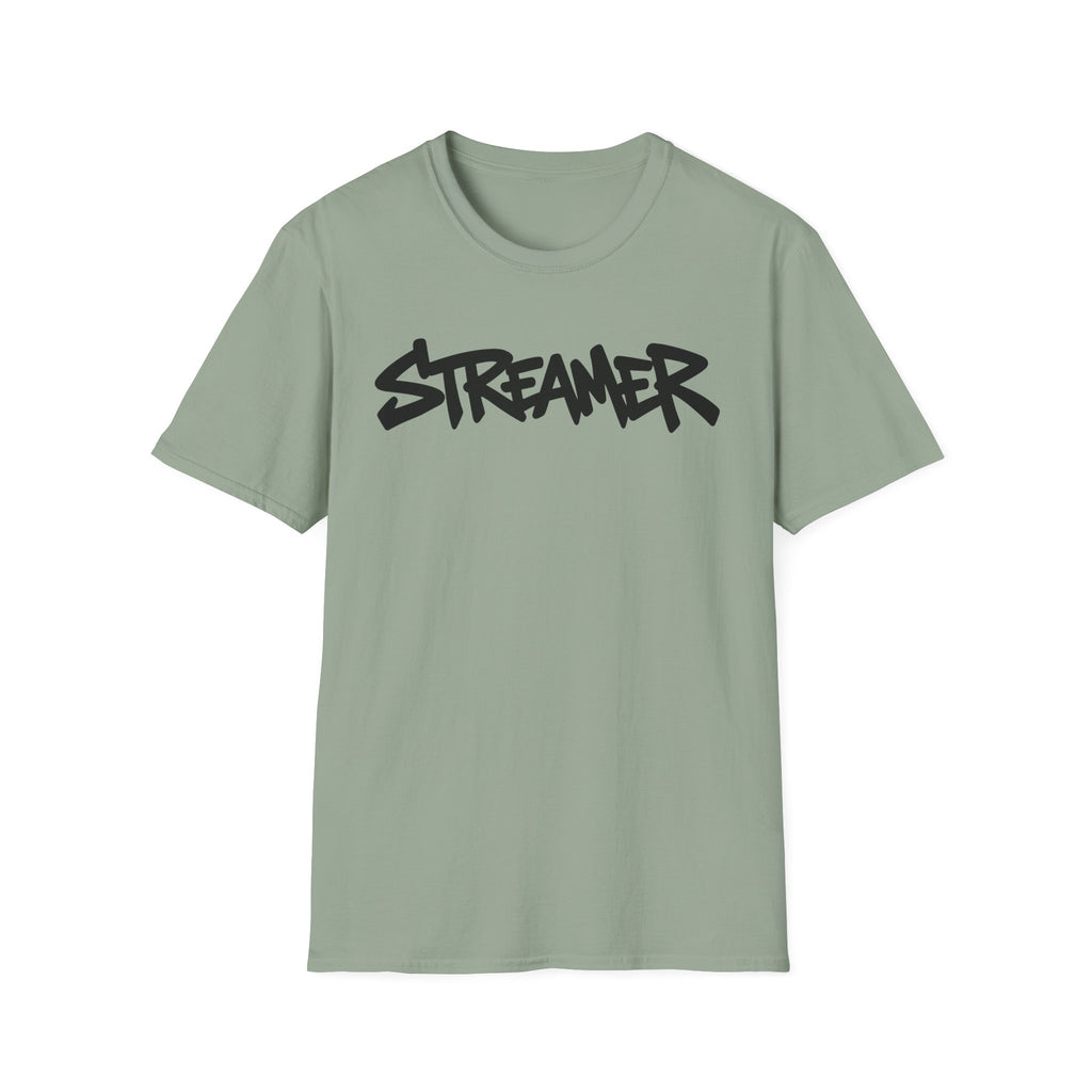 Streamer T-Shirt — Graffiti Logo