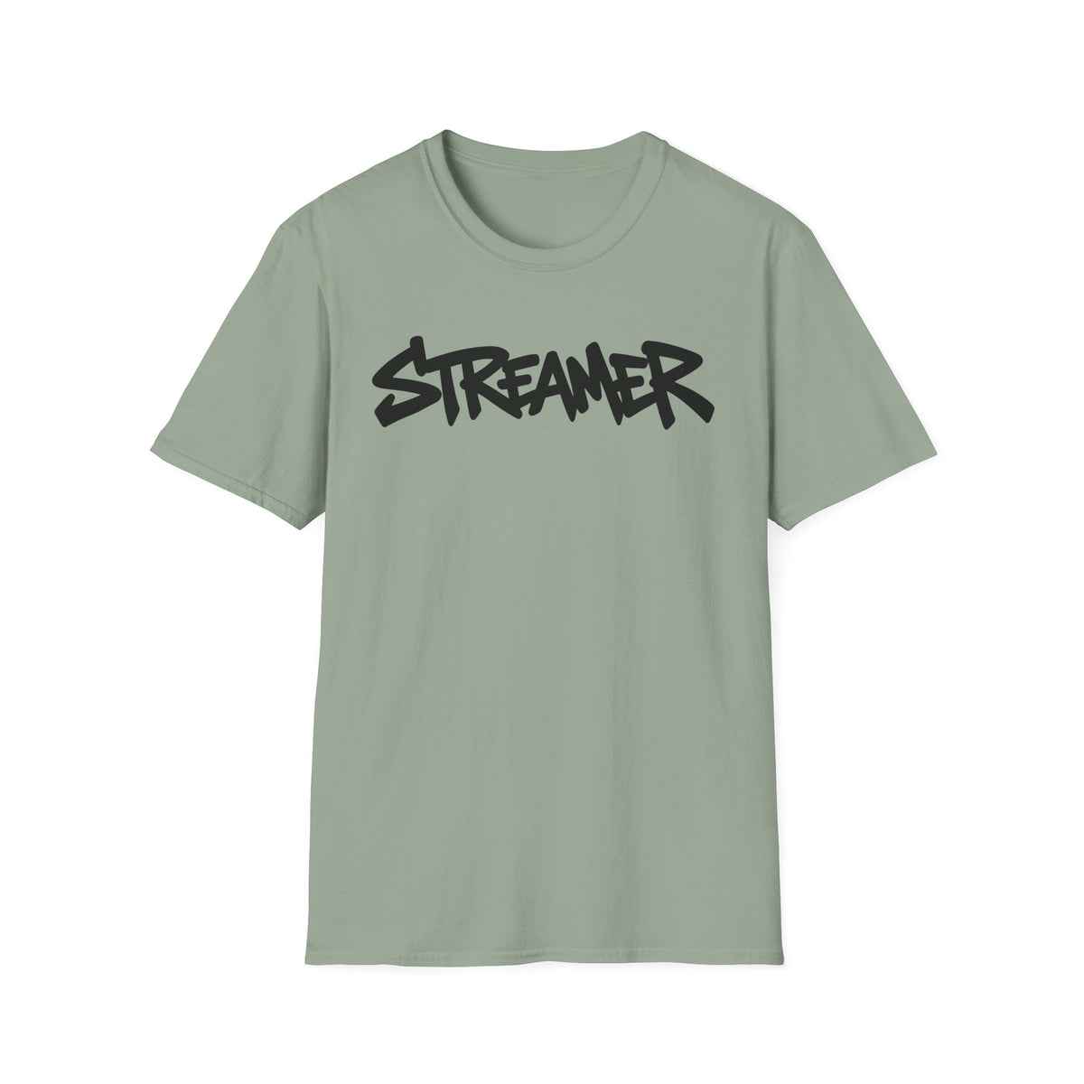 Streamer T-Shirt — Graffiti Logo
