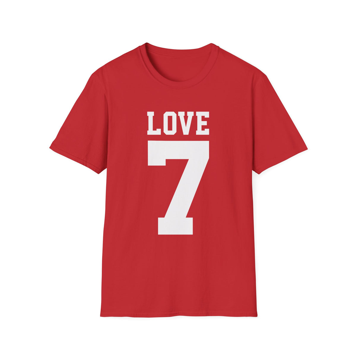 Love 7 Graphic T-Shirt - Fake 49er