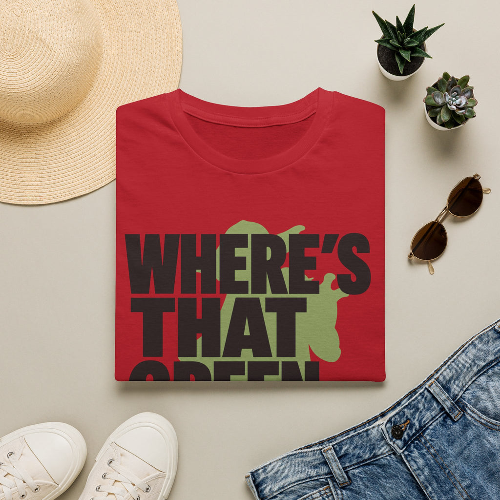 Where's That Green Frogman? T-Shirt