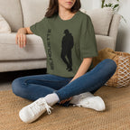 Silhouette Graphic T-Shirt — 'SILHOUETTE' Minimal Urban Streetwear