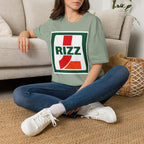 L RIZZ Retro Logo T-Shirt — Vintage-Inspired Streetwear Tee