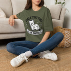 T-Shirt — 'Dale Tiki Tiki! A La Pantalla' Funny Spanish Phone-Press Graphic Tee