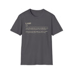 LARP Definition T-Shirt — Funny Roleplay Definition Tee for Larpers