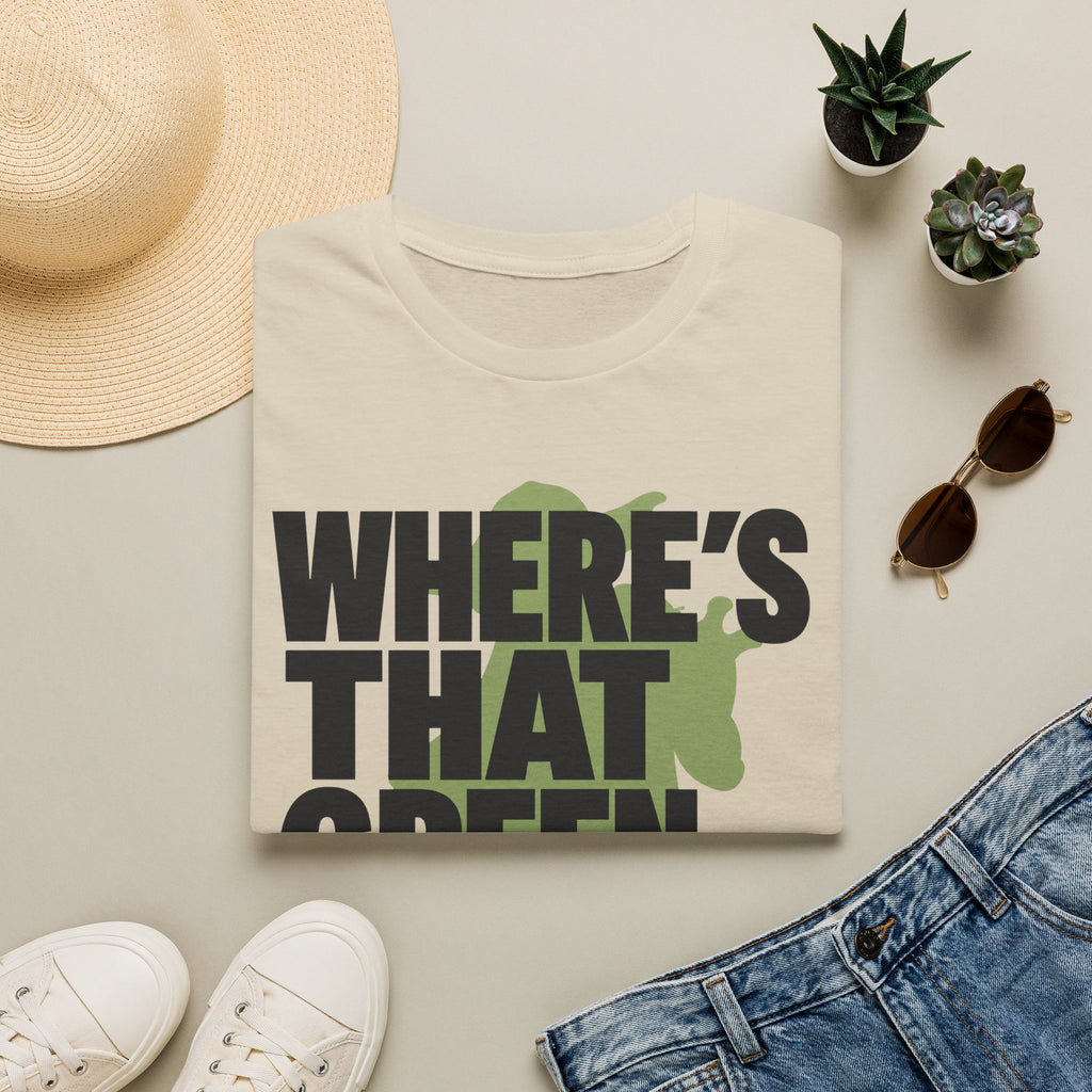 Where's That Green Frogman? T-Shirt
