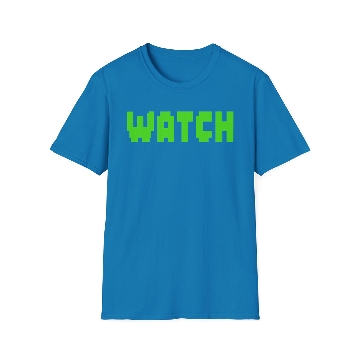 WATCH Graphic T-Shirt — Green Text Tee