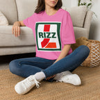 L RIZZ Retro Logo T-Shirt — Vintage-Inspired Streetwear Tee