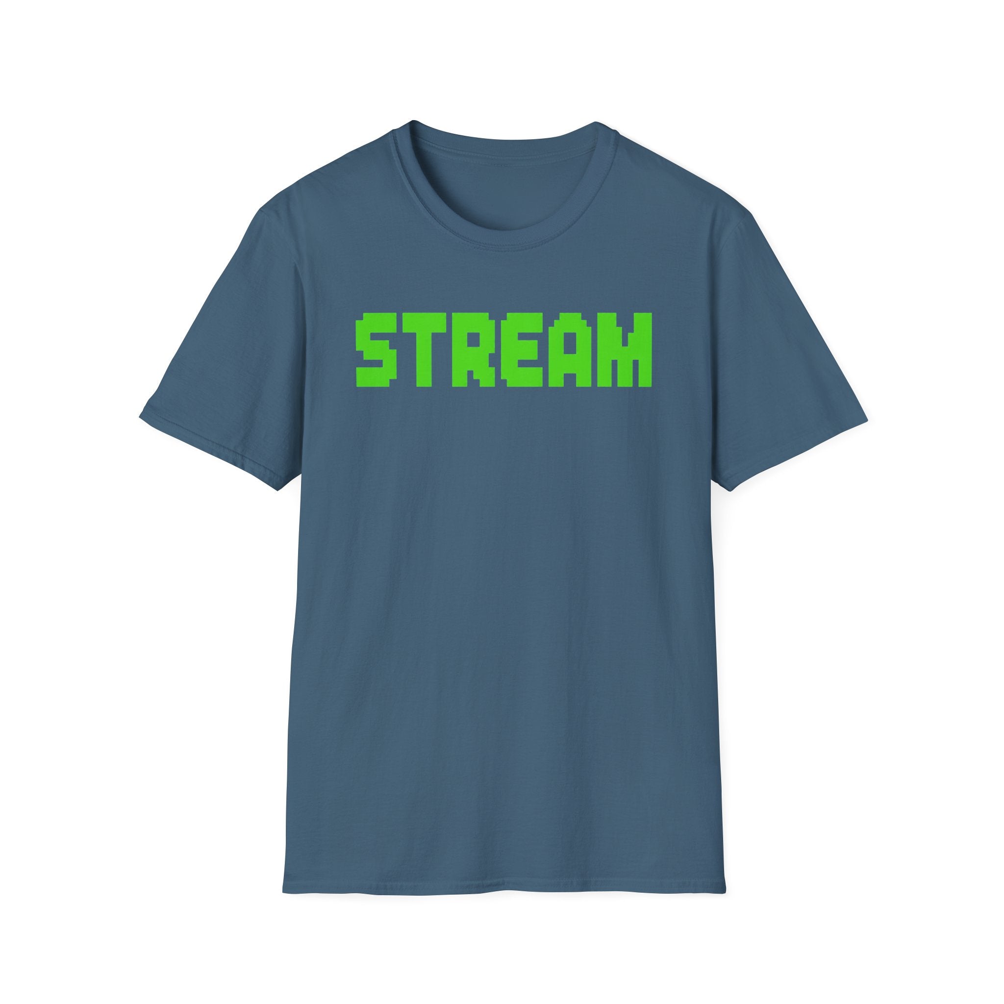 STREAM Graphic T-Shirt — Neon Pixel Gamer Tee