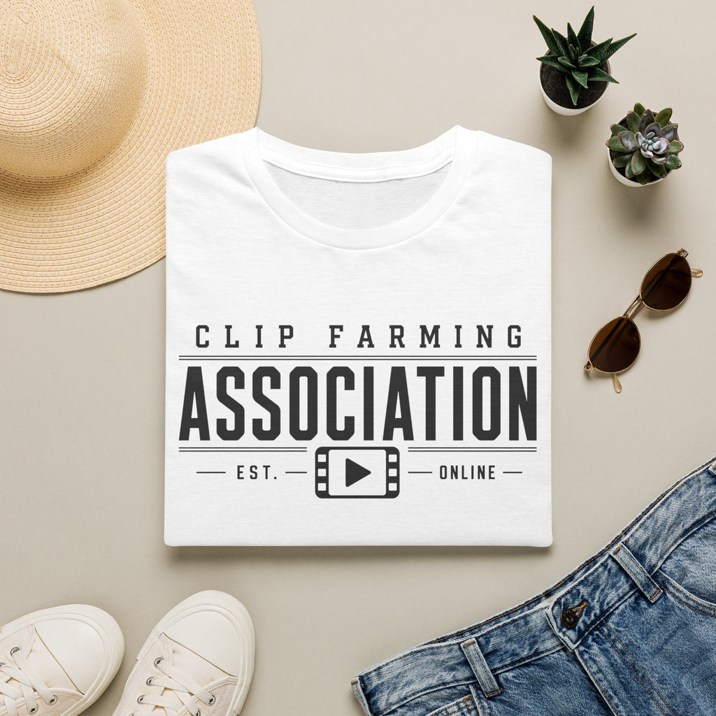 Clip Farming Association T-Shirt — Est. Online Video Creator Tee