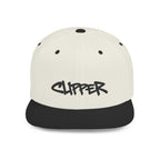 "Clipper" Street Graffiti Flat-Bill Cap
