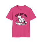 T-Shirt — 'Dale Tiki Tiki! A La Pantalla' Funny Spanish Phone-Press Graphic Tee