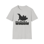 Fell Out of a Window T-Shirt — Funny Falling Silhouette Tee