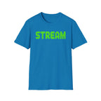 STREAM Graphic T-Shirt — Neon Pixel Gamer Tee