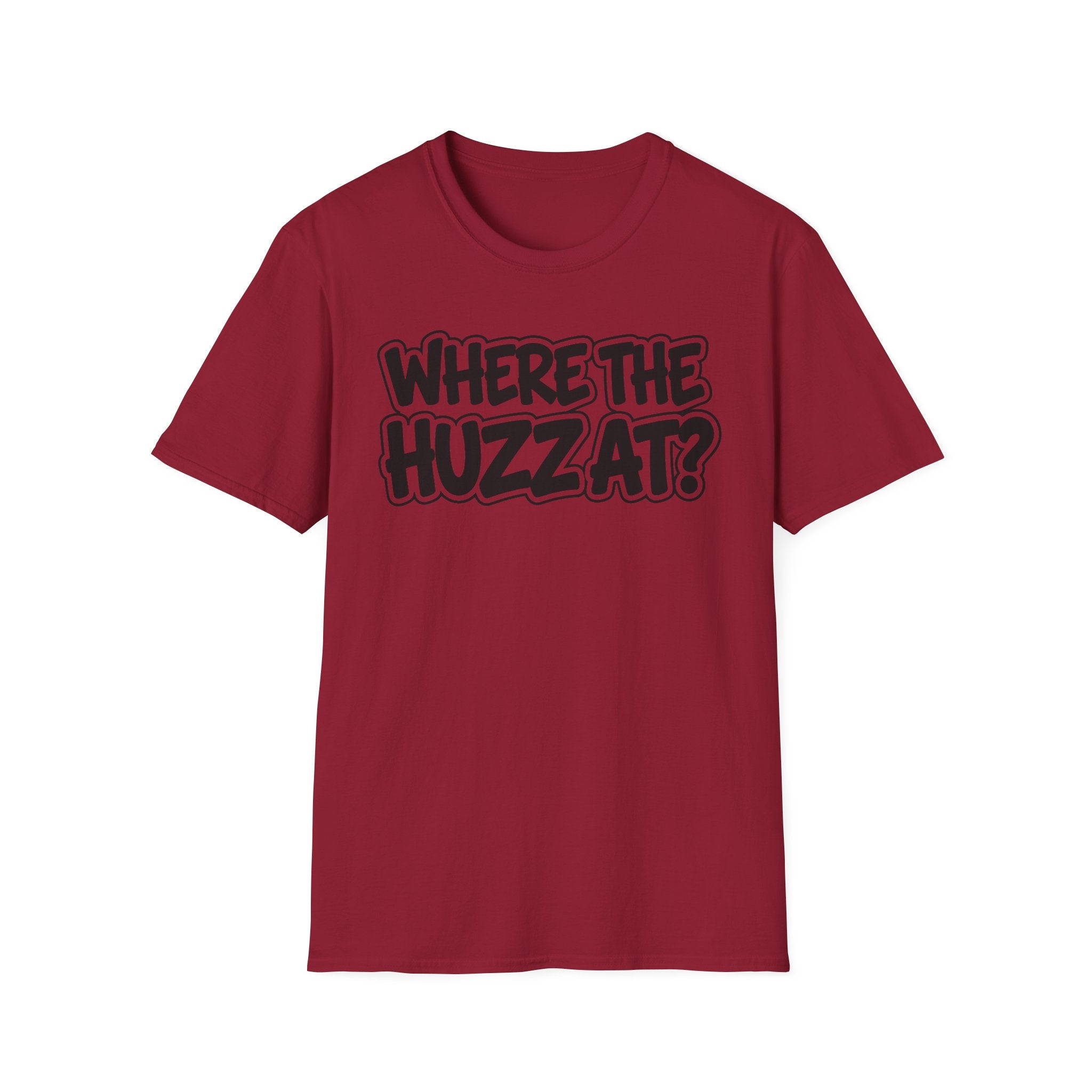 Where The Huzz At? T-Shirt — Playful Graphic Tee