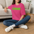 STREAM Graphic T-Shirt — Neon Pixel Gamer Tee