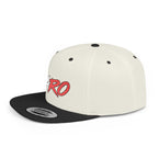 'PARO' Script Flat Bill Cap