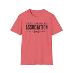 Clip Farming Association T‑Shirt — Vintage Film Reel ‘Est. Online’ Crew Tee