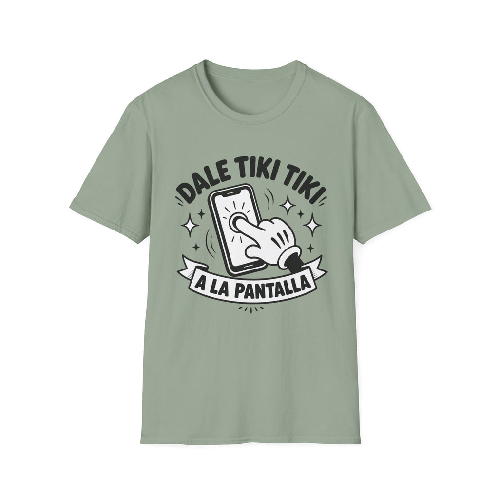 "Dale Tiki Tiki a la Pantalla" Funny Spanish Graphic Tee